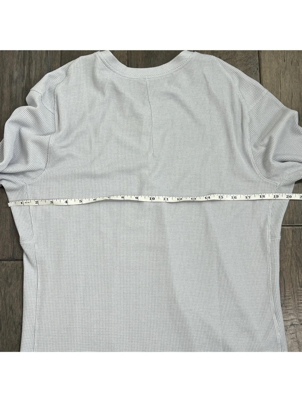 Lululemon Shift Stitch Henley Heathered Core Ultra Light Grey
